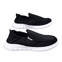 Chaussures en toile tendance pour hommes, légères, à semelle épaisse, antidérapantes, pour les déplacements décontractés et la marche