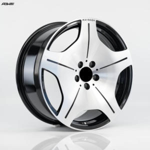 Jantes en alliage d'aluminium forgées de 18 à 22 pouces, finition chromée, design concave, construction forgée, état neuf, jantes de voiture, MOQ <span class=keywords><strong>4</strong></span> - Product Image 1