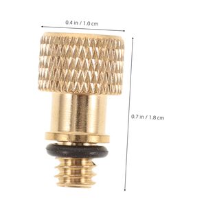 Copper Valve <b>Adapter</b> American To French British Conversion For Bicycle <b>Pump</b> Inflation Accessory - Product Image 3