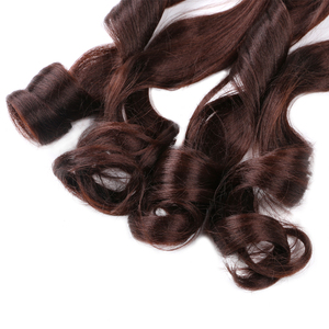 Gran oferta, rizo francés, onda de pelo, estilo pony, rizado, ondulado, Afro, extensiones <span class=keywords><strong>rizadas</strong></span>, <span class=keywords><strong>trenzas</strong></span> sintéticas para accesorios de cabello africano - Product Image 4