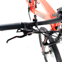 Bicicleta de Montaña OVERLORD de Fibra de Carbono con Cambios Shimano, Suspensión Trasera y Doble Suspensión para Uso Fuera de Carretera