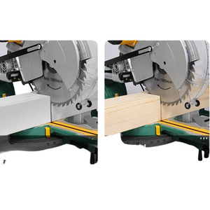 IndustrialGrade Woodworking Panel <b>Saw</b> Sliding Miter <b>Saw</b> with Induction Motor <b>Bench</b> Top Model - Product Image 5