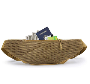 DFW0114 Sac banane camouflage vert kaki noir Molle avec ceintures réglables - Product Image 3