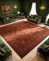 Luxuriöser Teppich im Dubai-Stil Vintage Persisches Muster Bodenteppich