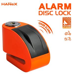 Antivol de vélo Alarme 120DB Verrouillage du frein à disque Prévention de la <span class=keywords><strong>rouille</strong></span> Verrouillage de disque pour vélo moto scooter - Product Image 3