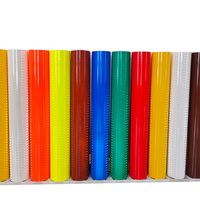 Lámina Reflectante Prismática de Grado HIP para Señalización Vial, Impresión con Tinta Eco Solvente Permanente, Material de Vinilo, ASTM D4956