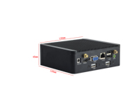 ELSKY nuevo Nano PC sin ventilador de bolsillo Celeron Windows 10 I3 N305 mini PC de 16 GB de RAM, doble núcleo, con LAN y SSD M.2