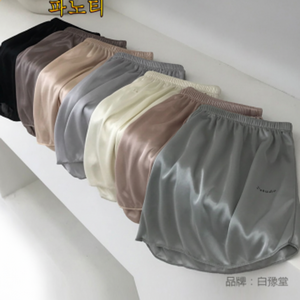 Comodi pigiami estivi larghi in seta per studenti 3XL-4XL taglie eleganti pantaloncini Panotie - Product Image 1