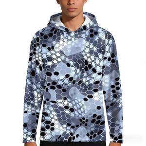 Sudadera con Capucha Premium con Protección Solar UV, Personalizada, de Poliéster, Manga Larga, para Pesca, Deportes al Aire Libre, Pesca Deportiva, Senderismo - Product Image 4