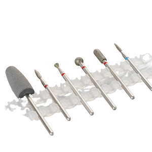 Mata bor kuku putar elektrik <span class=keywords><strong>3</strong></span>/32 inci profesional mata bor kutikula berlian Rusia Efile api keselamatan kuku grosir - Product Image 1