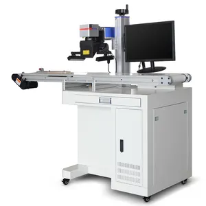 Wholesale Price Visual UV Laser Marking Visual Positioning Fiber Laser Marking Machine 100W Laser Printing Marker