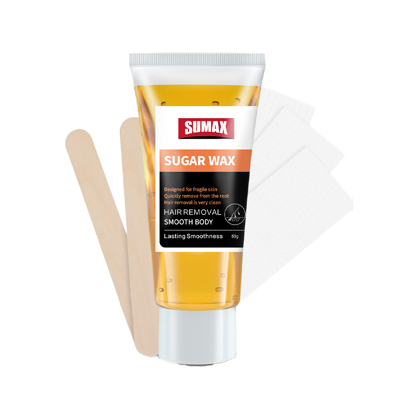 Sumax 50 г медовый мягкий сахарный Воск паста для удаления волос депиляционный воск без нагревания