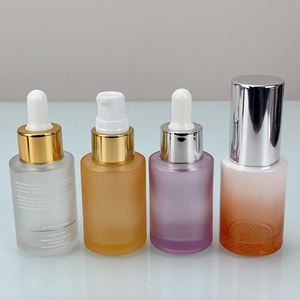 Botella de 30ml/1oz para Suero o Aceite Esencial, Color Personalizable, Morado Mate, Impresión Serigráfica, con Gotero - Product Image 5