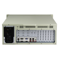 TOP4503P 4U 4*3.5 Inch HDD (Kompatibel dengan HDD/SSD 2.5) Chassis PC Rak 19 Inch untuk Komputer Industri, LOT, dll.