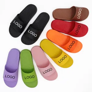 Slides Custom Logo Men Slippers Sandals Hot Sale Massage Slippers Flip Flops For Men