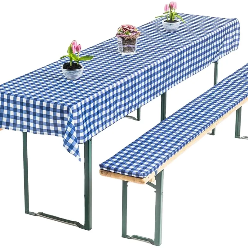 Germany Table Covers 3 Pcs Tablecloth Fitted Beer bench Cover Sets for Camping Picnic Garden Outdoor