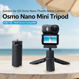 Nuovo Treppiede da Tavolo per Osmo Nano/Pocket 3, Mini Portatile 39g in ABS, Supporto per Streaming Live e Selfie - Product Image 1