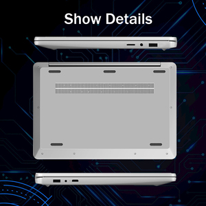 Oem bán buôn 15.6 inch siêu mỏng máy tính xách tay máy tính xách tay với Win 10/11.0 Intel N95 bàn phím tiếng Anh trong kho cho các trường học - Product Image 4