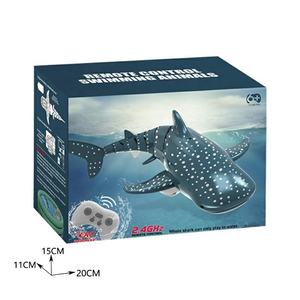 Jacko Toys - Tiburón Eléctrico a Control Remoto por Radiocontrol 2.4G para Piscina, Juguete Acuático para Niños, Incluye Baterías, Edades 2-13, Interior/Exterior - Product Image 3