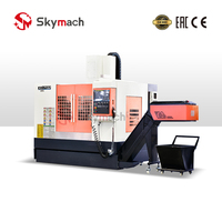 Machine de fraisage verticale CNC 3 axes XH7132 XH7136 avec contrôleur GSK et cône de broche BT40 pour l'usinage des métaux