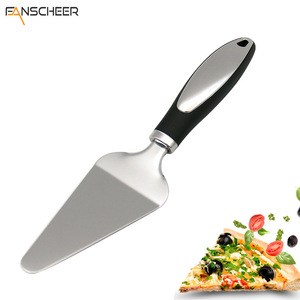 Stainless Steel Cheese Spatula Mirror Finish Non Slip Handle For Baking Cooking Pizza Tools - Product Image 5