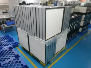 Bộ Lọc Hepa Iso <span class=keywords><strong>7</strong></span> Hiệu Suất Cao Bộ Lọc Không Khí Hepa Deep Pleat 24X24X6 Bộ Lọc Vi Mô Công Nghiệp - Product Image 2