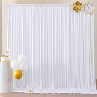 Tissu de fond de scène en spandex extensible, sans plis, à fort effet drapé, pour décoration d'événements