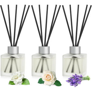 Home Fragrance 50ML Eco-friendly Air Freshener Flameless Aromatherapy Essential <b>Oil</b> <b>Reed</b> <b>Diffuser</b> - Product Image 1