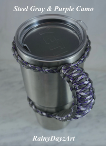 Botella hecha a mano al por mayor ASA tejida soporte de mano portátil empuñadura de viaje 20oz 30oz asas de <span class=keywords><strong>taza</strong></span> - Product Image 2