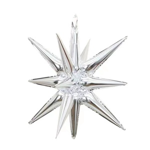 Ballons en aluminium de 22 pouces en forme d'étoile et de goutte d'<span class=keywords><strong>eau</strong></span> pour décorations de fête d'anniversaire, de mariage et de Noël - Product Image 5