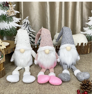 Muñeco de Nieve de Poliéster Personalizado con Bufanda y Gorro para Adornos de Árboles de Navidad y Regalos Festivos - Product Image 1