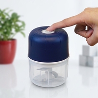 Mini hachoir électrique rechargeable USB OEM avec lame en acier inoxydable pour ail et gingembre, idéal pour la cuisine indienne (vente en gros)