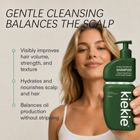 Shampoo prébiotique aux ingrédients biologiques, extrait botanique, traitement du cuir chevelu, shampooing lissant pour cheveux abîmés et crépus