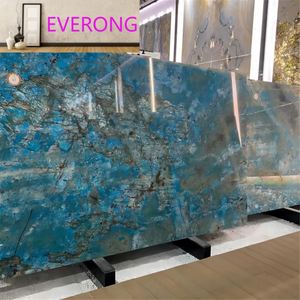 Prix avantageux, table en granit naturel du Brésil de luxe, dalles de granit bleu <span class=keywords><strong>Amazon</strong></span> pour plan de travail de cuisine - Product Image 1