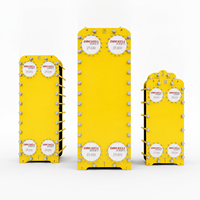 Fournisseur certifié de qualité, échangeur de chaleur à plaques jointées en acier inoxydable 304/316L à économie d'énergie, échangeur de chaleur solaire