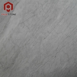 Italiana cosidos importados Bianco Carrara losa de mármol <span class=keywords><strong>blanco</strong></span>, para sala Interior pavimentos - Product Image 5