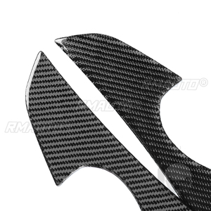 2 Piezas de Cubiertas Decorativas para Faros Delanteros de Coche, de Fibra de Carbono, para Audi TT Mk1 1998-2006, Adhesivos para Cubrir los Faros - Product Image 3