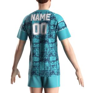 T-shirt de sport à col en V pour homme, motif musculaire, pas cher, maillot de rugby sans couleur – Grande Vente - Product Image 6