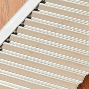 Couteau à éplucher les légumes et fruits en acier inoxydable O349, lame ondulée pour pommes de terre, outils de cuisine, vente en gros - Product Image 5