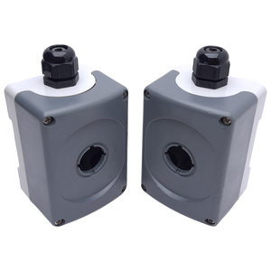 Lotto di 2 Contenitori Mep1-0, Foro da 22mm, Montaggio a Parete, 101mm X 75mm 61mm Nuovo Originale Pronto per la Spedizione Automazione Industriale Pac Dedicato - Product Image 1