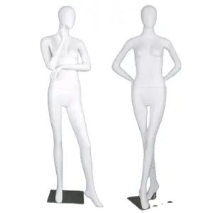 Manichine in fibra di vetro a buon mercato formato europeo realistico full body abito femminile manichino manichino