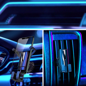 2024ใหม่ที่วางโทรศัพท์มือถือในรถยนต์แบบปีกที่ซ่อนอยู่สำหรับ iPhone Samsung ช่องระบายอากาศอเนกประสงค์ติดตั้งง่าย - Product Image 4