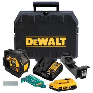 Niveau laser DeWalt 20V sans fil avec chargeur de batterie et kit de montage - Product Image 2