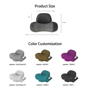 Almohada Inteligente de <span class=keywords><strong>Masaje</strong></span> con Calor y Vibración para Alivio del Dolor, Soporte Cervical para Cuello y Hombros, con Espuma y Tracción - Product Image 6
