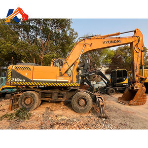 Excavadora de Ruedas Hyundai 210W-9 Usada, Modelo 2021, Motor Cummins, Caja de Cambios, Bomba y Rodamientos, Componentes Principales, Fabricada en China - Product Image 5