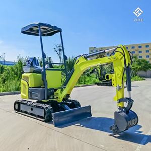 <span class=keywords><strong>Mini</strong></span> Excavadora de 1.3 Toneladas, Excavadora de Orugas de Alta Resistencia con Accesorio de Enganche Rápido para Agricultura y Jardinería - Product Image 2