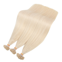 Extensions de cheveux russes vierges à double trame, à pointe en U, 100 % cheveux humains, vente en gros, marque HAOHAO HAIR pour femmes