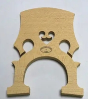 Fourniture professionnelle pas cher pont de violoncelle en érable pour 4/4 1/8 taille violons Instruments à cordes accessoires de pièces d'instruments de musique