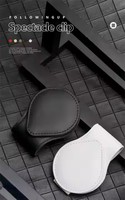 Porte-lunettes de pare-soleil de voiture, pièces automobiles Cadre de fixation automatique Clip lunettes Porte-documents pour Bmw Accessoires