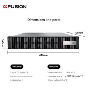 ขายส่ง xFusion 2288H V7 2U เซิร์ฟเวอร์แบบติดตั้งในแร็คแบบสองซ็อกเก็ต Intel Xeon Gold 6430 DDR5 PCIe 5.0 สำหรับศูนย์ข้อมูลคอมพิวติ้งบนคลาวด์ - Product Image 2